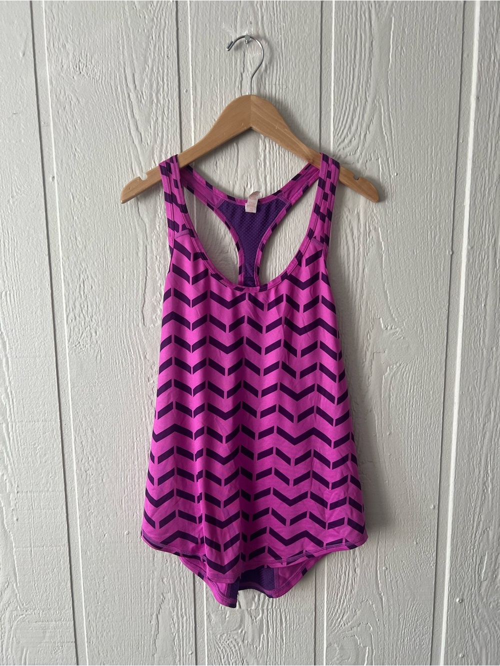 Lucy Activewear Chevron Racerback Tank Top